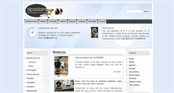 Desktop Screenshot of apadan.net
